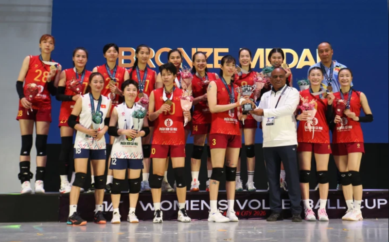 Bóng chuyền nữ VN có năm 2026 đáng chú ý với thành tích hạng 3 AVC Women’s Cup và vị thế ngày càng rõ ở châu Á. 