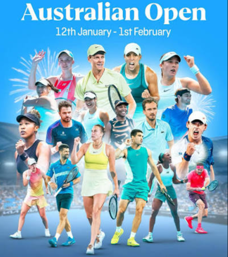 Australian Open là Grand Slam đầu tiên trong năm, diễn ra tại Melbourne trên mặt sân cứng với không khí hiện đại và sôi động. 