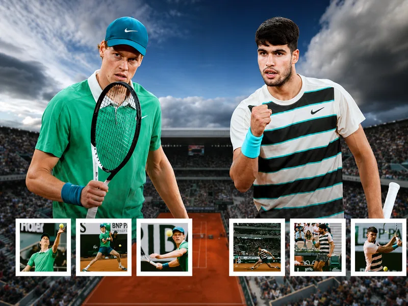 Jannik Sinner và Carlos Alcaraz tạo nên một trong những cuộc cạnh tranh hấp dẫn nhất của thế hệ tennis mới.